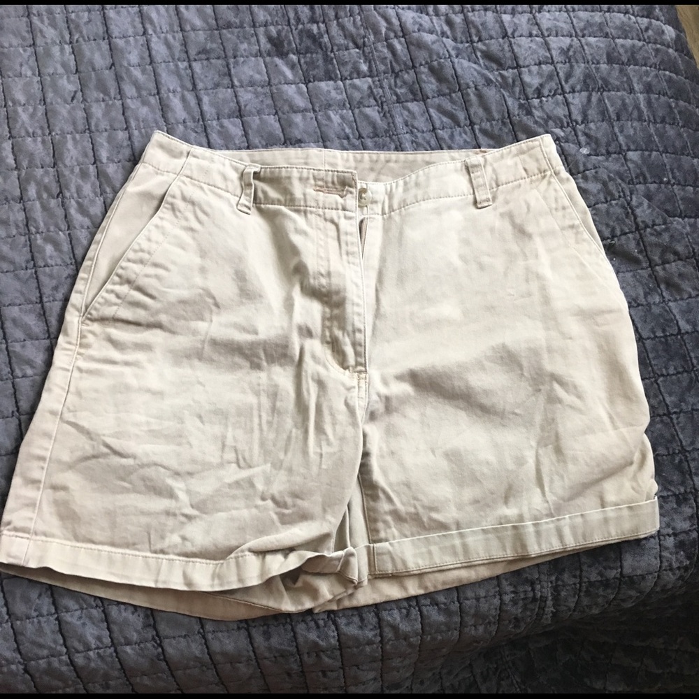 High waisted khakis